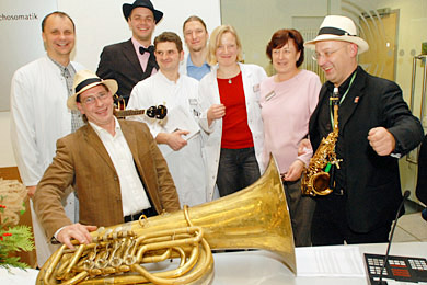 Ganz in weiß: Aktionstag Athrose Erfurt, 2007