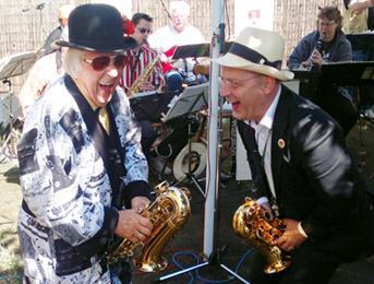 Saxofonritt Borsdorf 2011