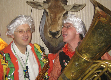 Erste Mugge mit Sebastian Dorschner Fasching 2008