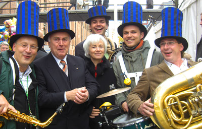 Mit Ministerpräsi Wolfgang Böhmer Hamburg 2008