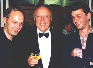 ...mit Felix Slovacek auf Stuckarts 60sten Geburtstag...